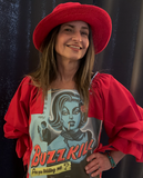 Buzzkill, a Blue Boho blouse